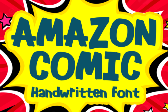 Amazon Comic: A Playful Display Font for Business Branding