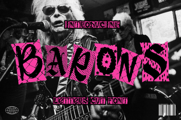 Barons Font for Bold and Beautiful Craft Projects