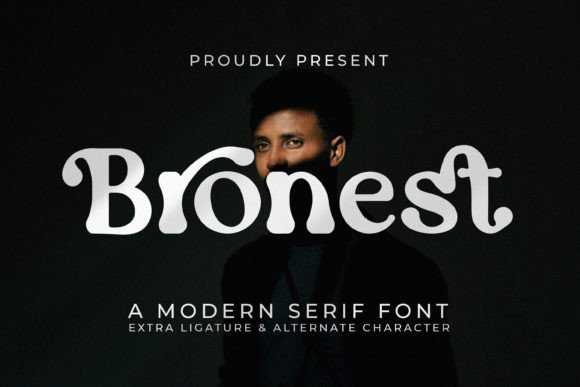 Bronest: A Stylish Display Font for Professional Branding