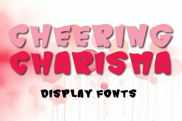 Cheering Charisma: A Vibrant Display Font for Creative Projects