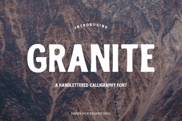 Granite: A Timeless Display Font for Editorial Elegance
