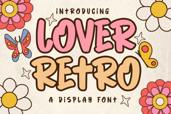 Lover Retro Font Review for Joyful Branding Projects