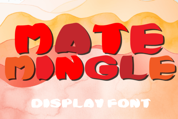 Mate Mingle Display Font for Professional Branding