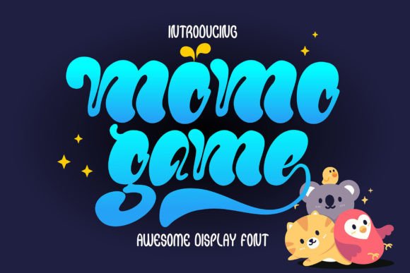Momo Game Font for a Whimsical Brand Makeover