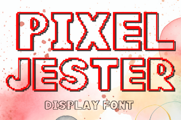 Pixel Jester Font for Eye-Catching Display Typography