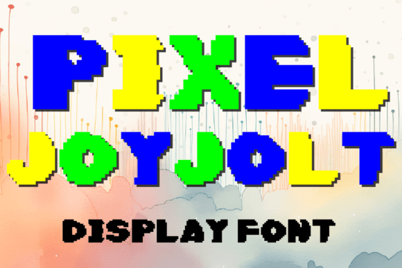 Pixel Joyjolt: A Playful Display Font for Professional Branding
