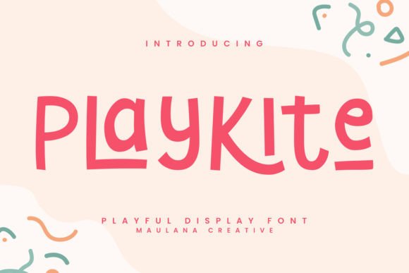 Playkite: A Charming Display Font for Web Design