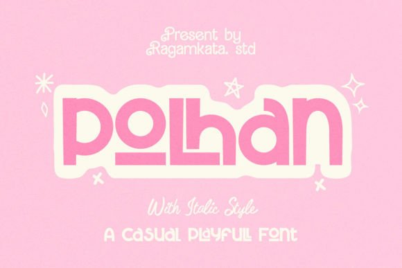 Polhan: A Playful Display Font for Creative Projects