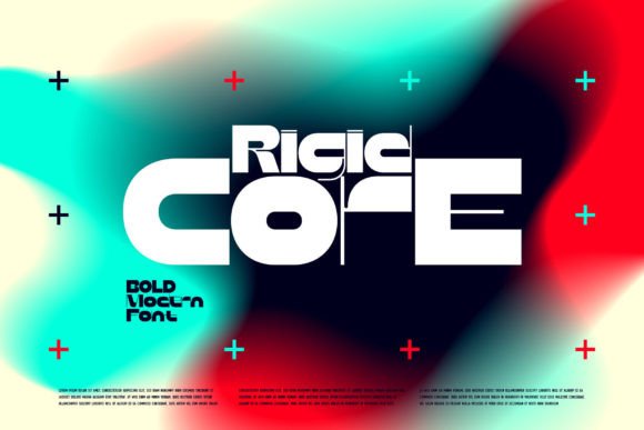 Rigid Core Font for Bold Branding and Professional Design