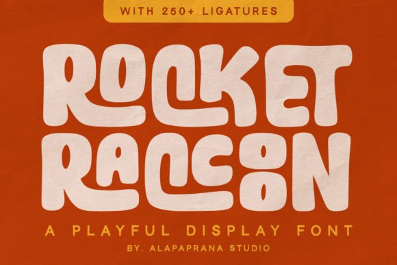Rocket Raccoon: A Modern Sans Serif Font for Editorial Design