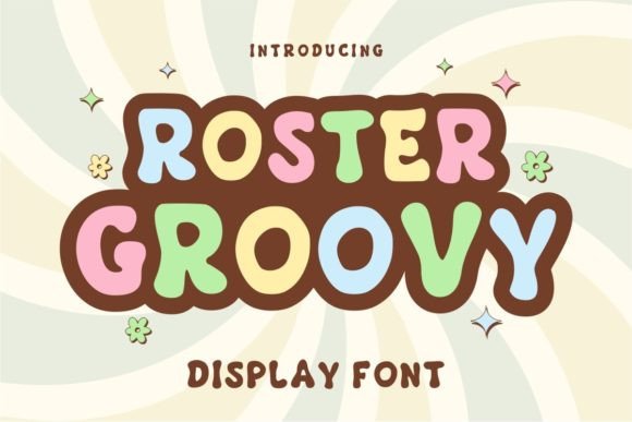 Roster Groovy: A Playful Serif Font for Digital Creativity