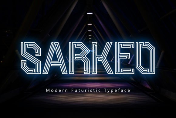 Sarkeo: A Modern Font for Professional Branding