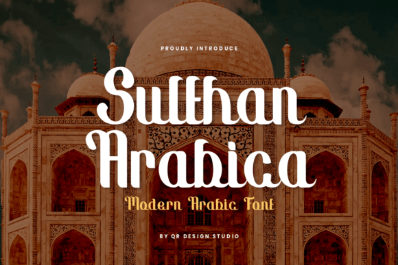 Sulthan Arabica: A Stylish Arabic-Style Script Font for Branding Projects