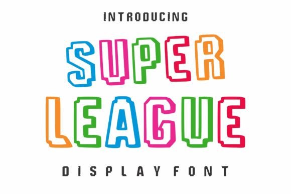 Super League Font: A Bold Display Choice for Designers