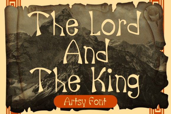 The Lord and the King Font Review for Medieval-Themed Branding