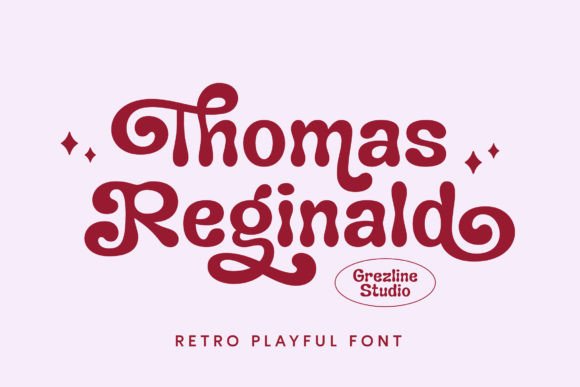 Thomas Reginald: A Groovy Display Font for Bold Branding