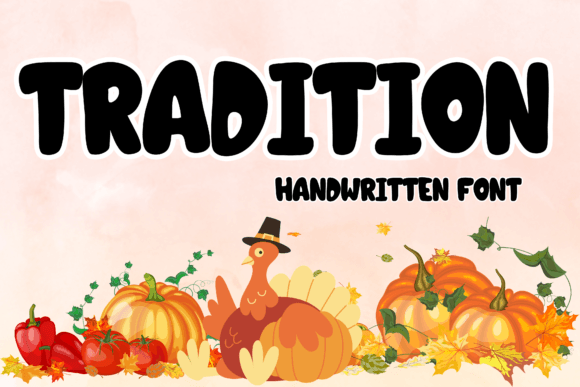 Tradition: A Handwritten Font for Thoughtful Editorial Design